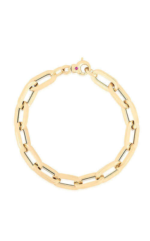 Roberto Coin Oro Classic Gold Paperclip Link Bracelet 531088AYLB00