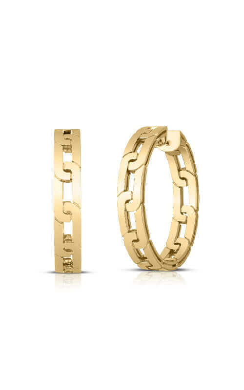 Roberto Coin Navarra Hoop Earrings 8883242AYER0
