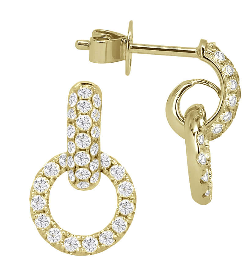 Bandiera Jewellers Diamond Earrings 0.72ct AER-11261-Y