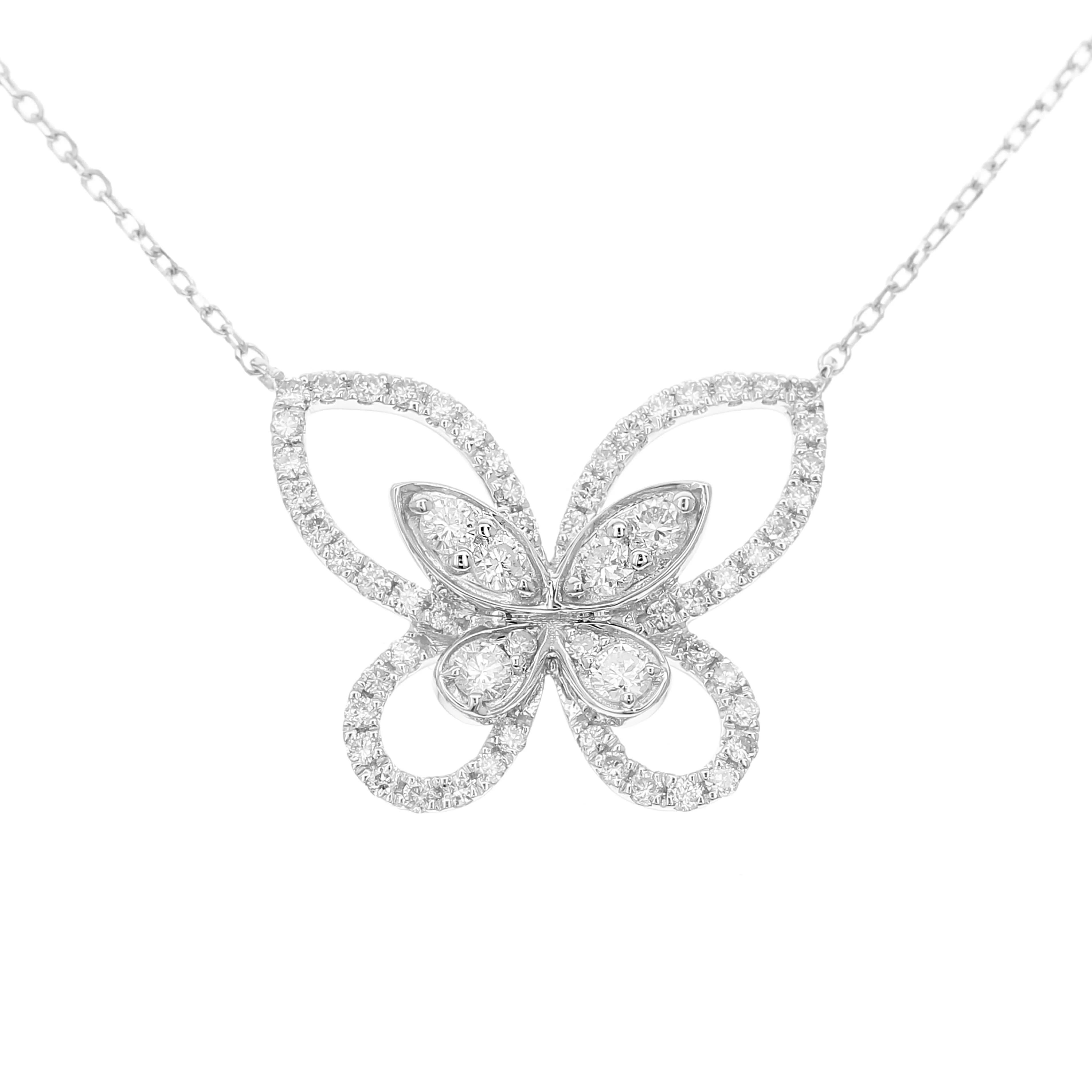 Bandiera Jewellers Diamond Necklace 0.46ct ANK-16359