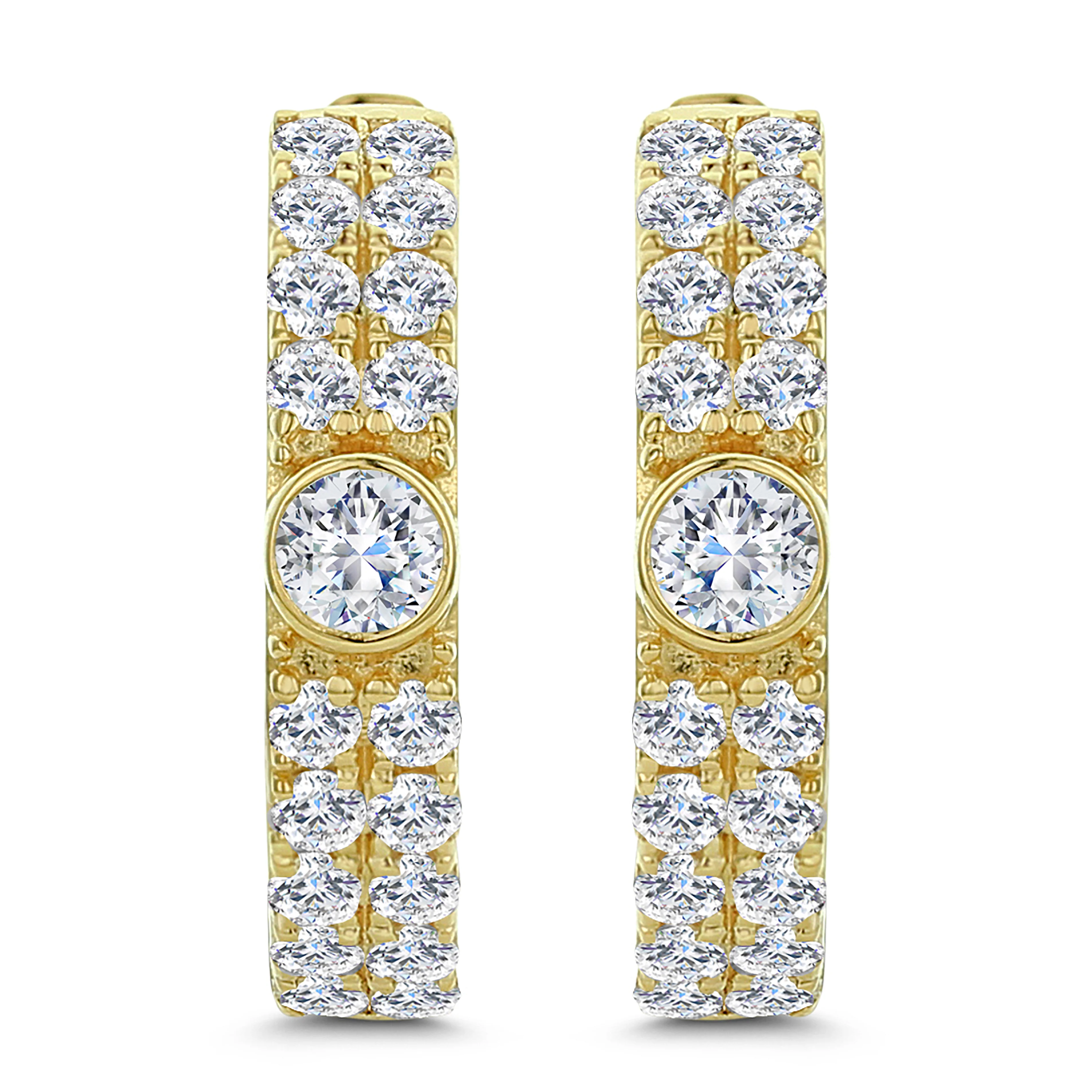 Bandiera Jewellers Diamond Earrings 0.80CT AER-20557-Y