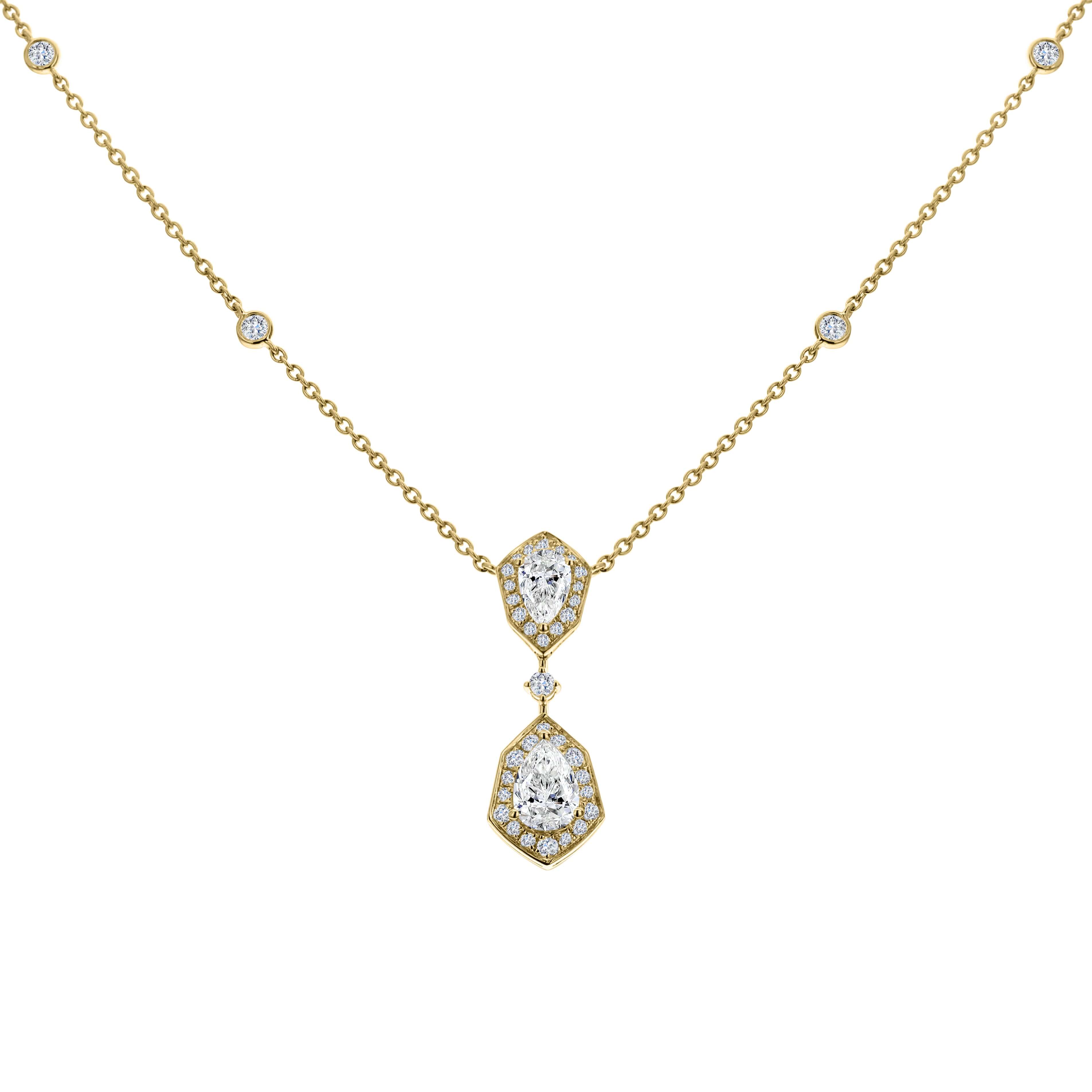 Bandiera Jewellers Diamond Necklace ANK-20069-Y