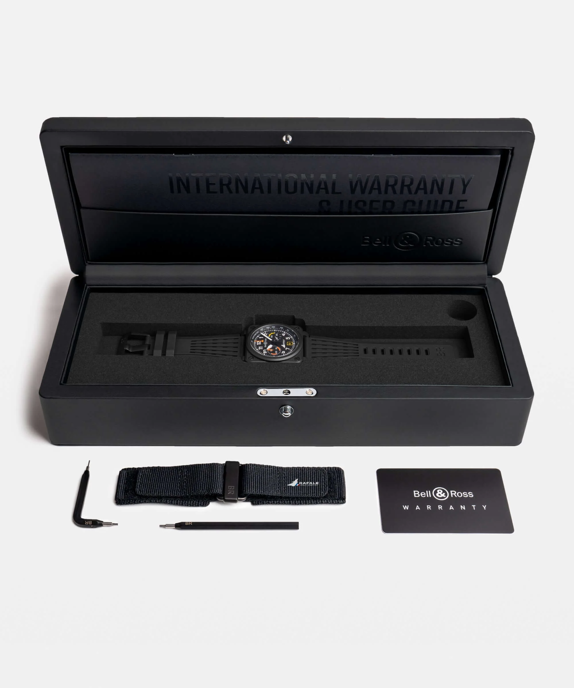 Bell & Ross BR-03 Chrono Rafale Solo Display BR0394-RSD-CE/SRB - Image 5