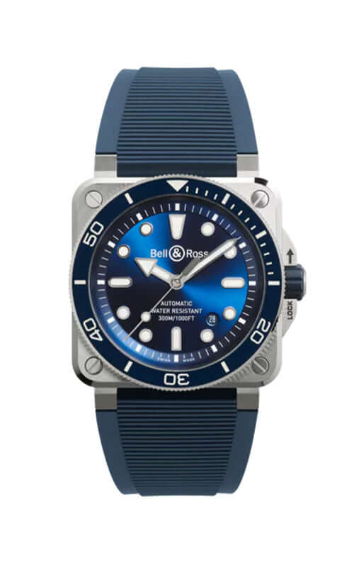 Bell & Ross BR-03 Diver Blue Steel BR03A-D-BLU-ST/SRB