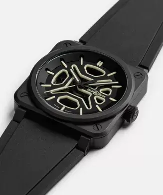 Bell & Ross BR-03 Skeleton Lum Ceramic BR03A-LM-SKCE/SRB - Image 2