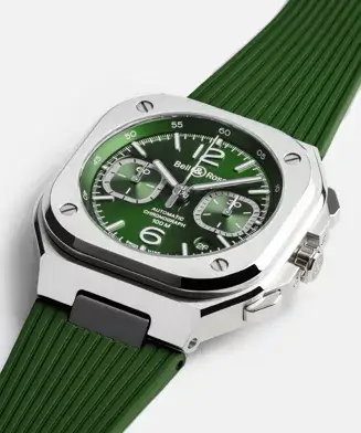 Bell & Ross BR-05 Chrono Green Steel BR05C-GN-ST/SRB - Image 2
