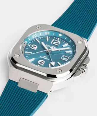 Bell & Ross BR-05 GMT Sky Blue BR05G-PB-ST/SRB - Image 2