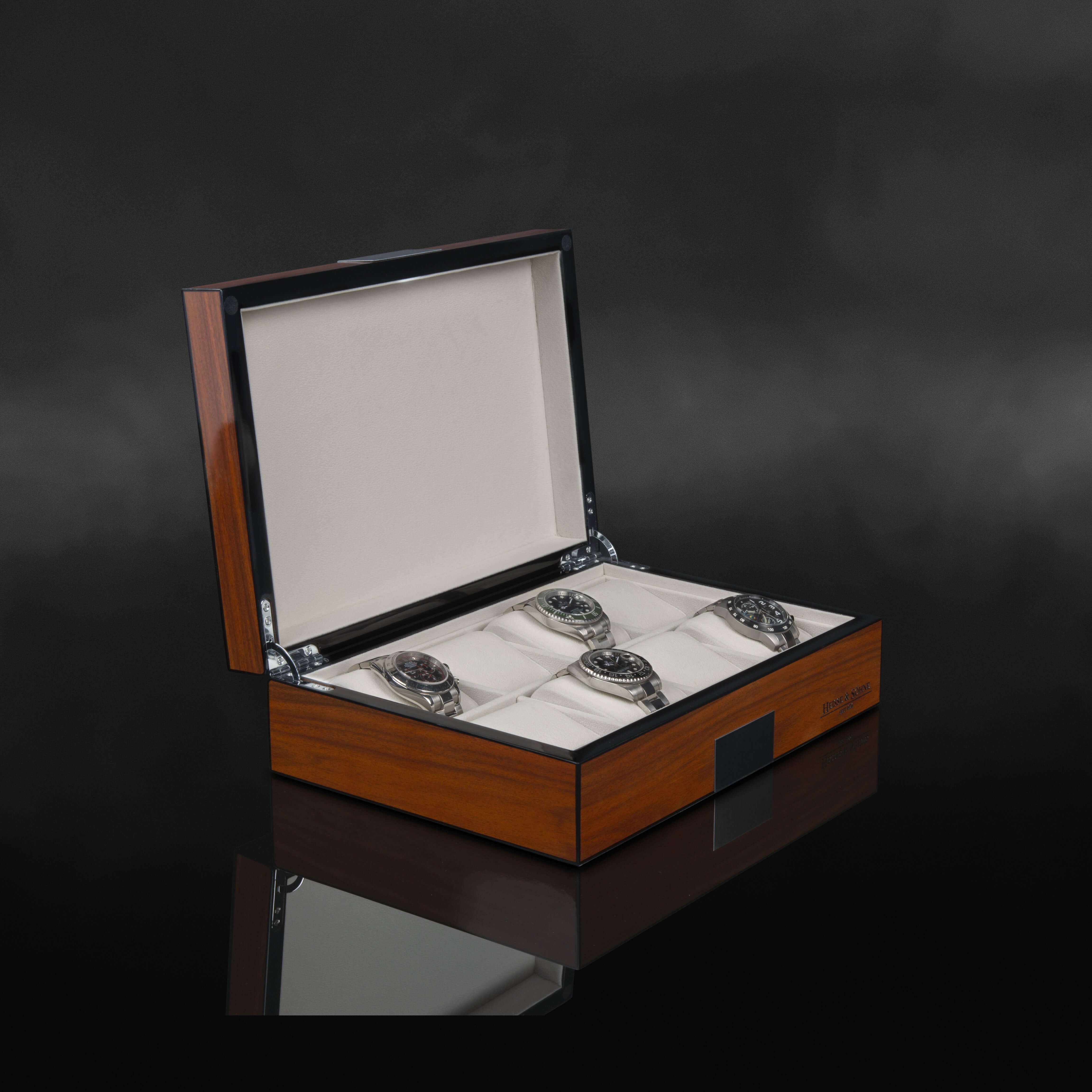 Botega 8 Watches Wood Box - Image 3
