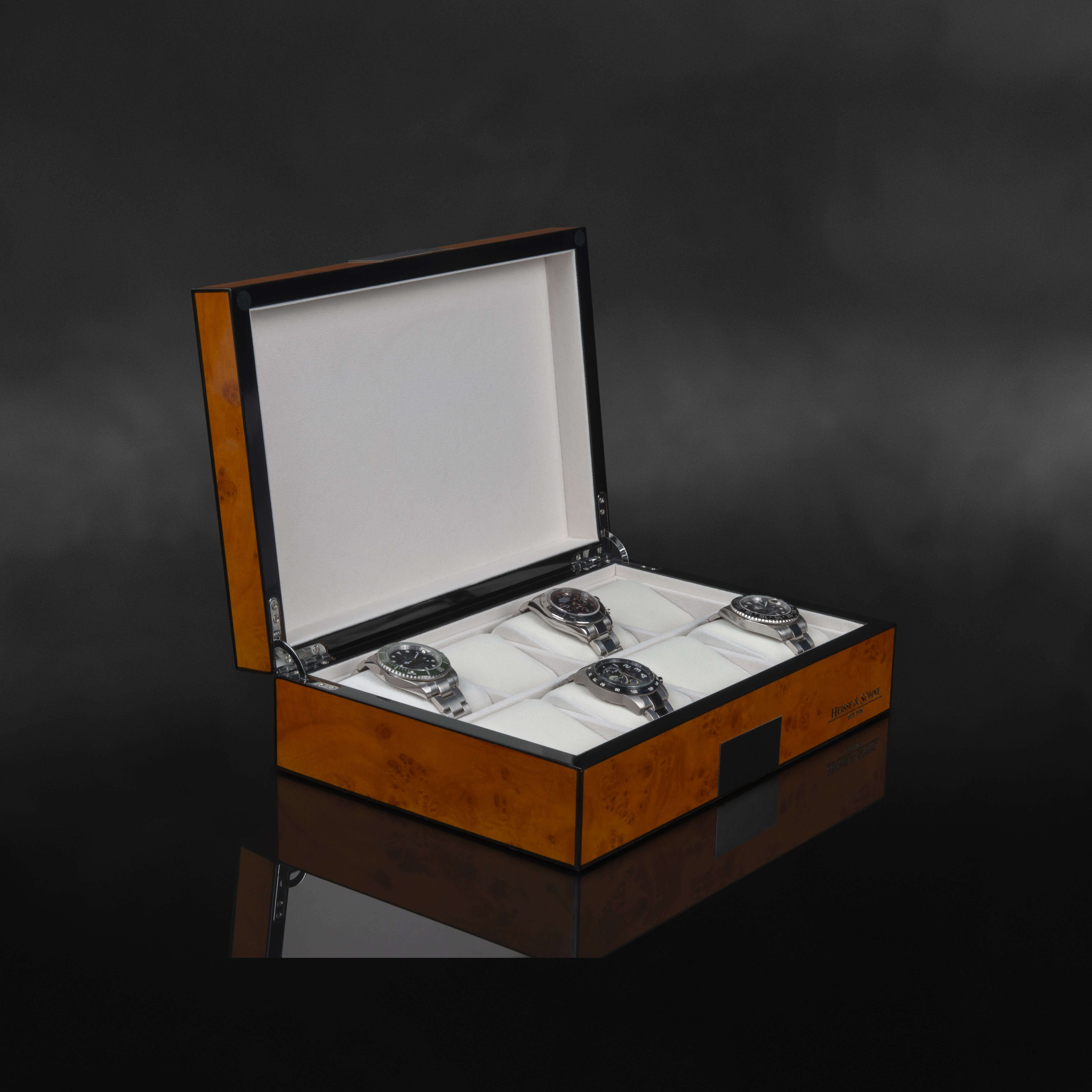 Botega 8 Watches Wood Box - Image 3