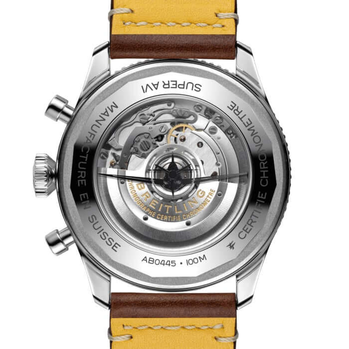 Breitling Super AVI B04 Chronograph GMT 46 Curtiss Warhawk AB04452A1L1X1 - Image 2