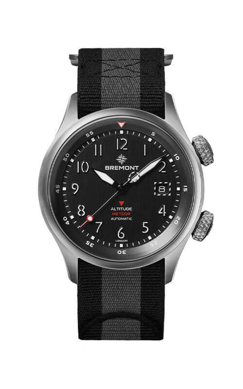 Bremont Altitude MB Meteor Orange Barrel ALT42-MT-TI-BKOR-N-S