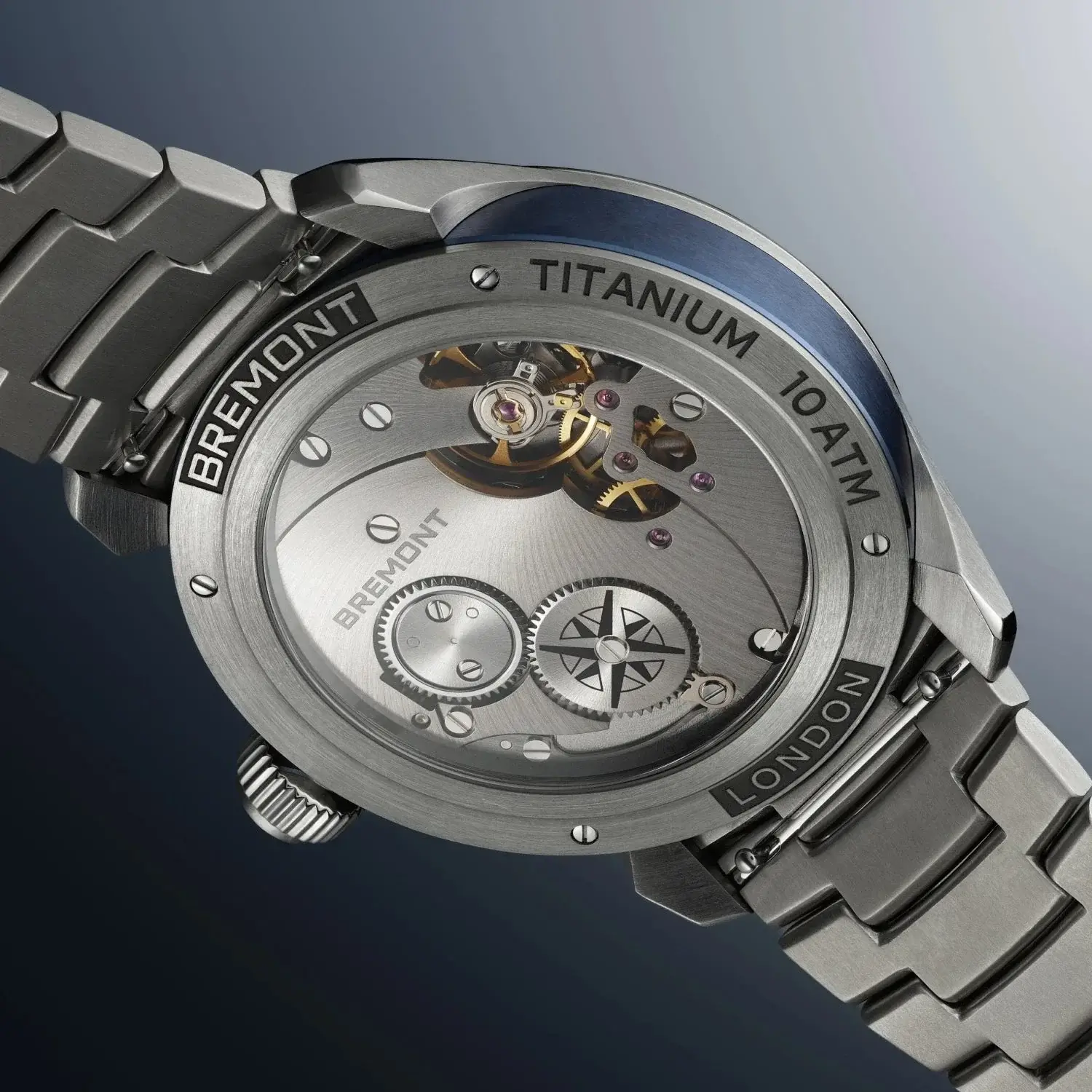 Bremont Altitude Skeletonised Perpetual Calendar GMT ALT42-PER-TI-BLSKL-B - Image 6