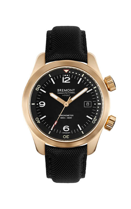 Bremont Argonaut Bronze Watch ARGONAUT-BZ-BK-R-S