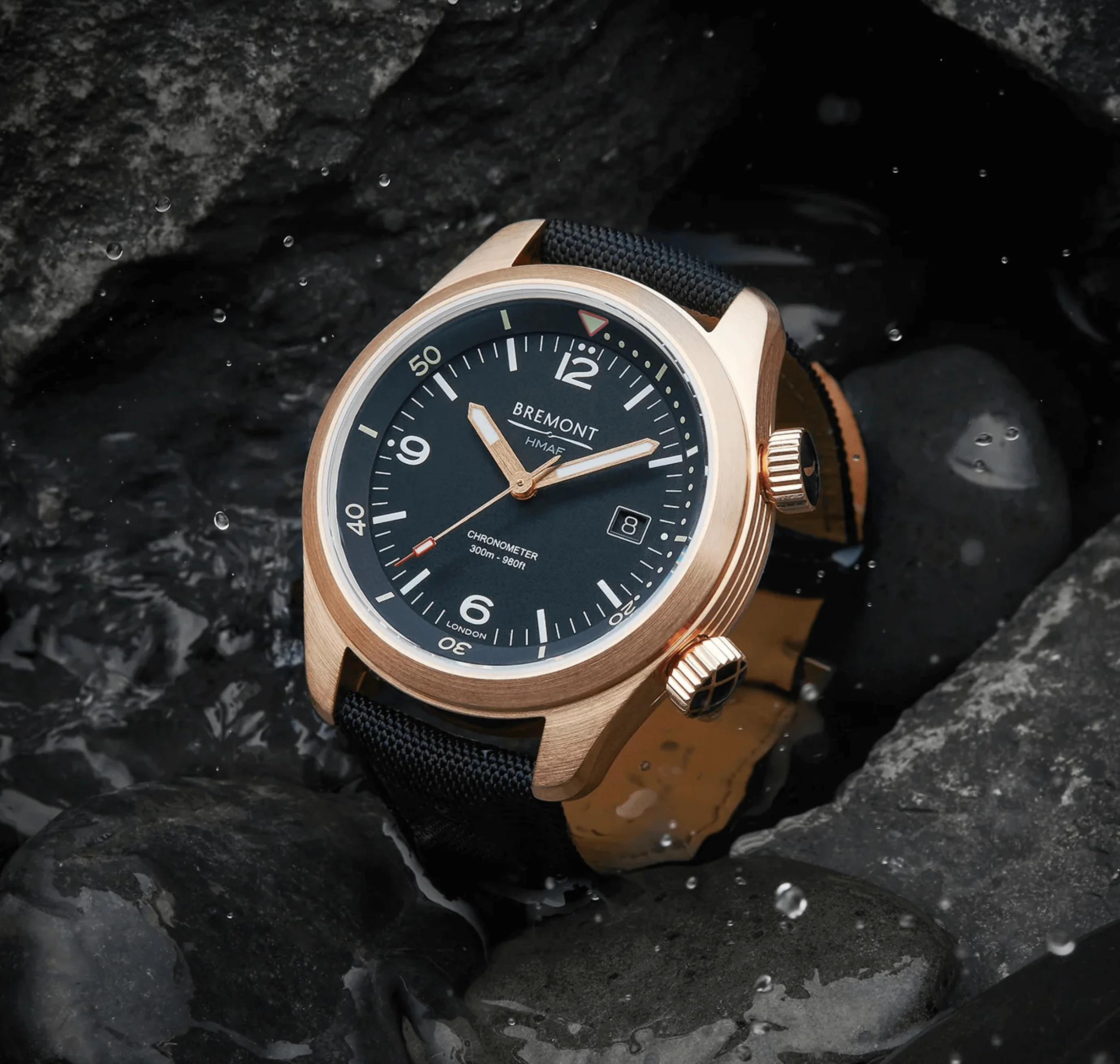 Bremont Argonaut Bronze Watch ARGONAUT-BZ-BK-R-S - Image 4