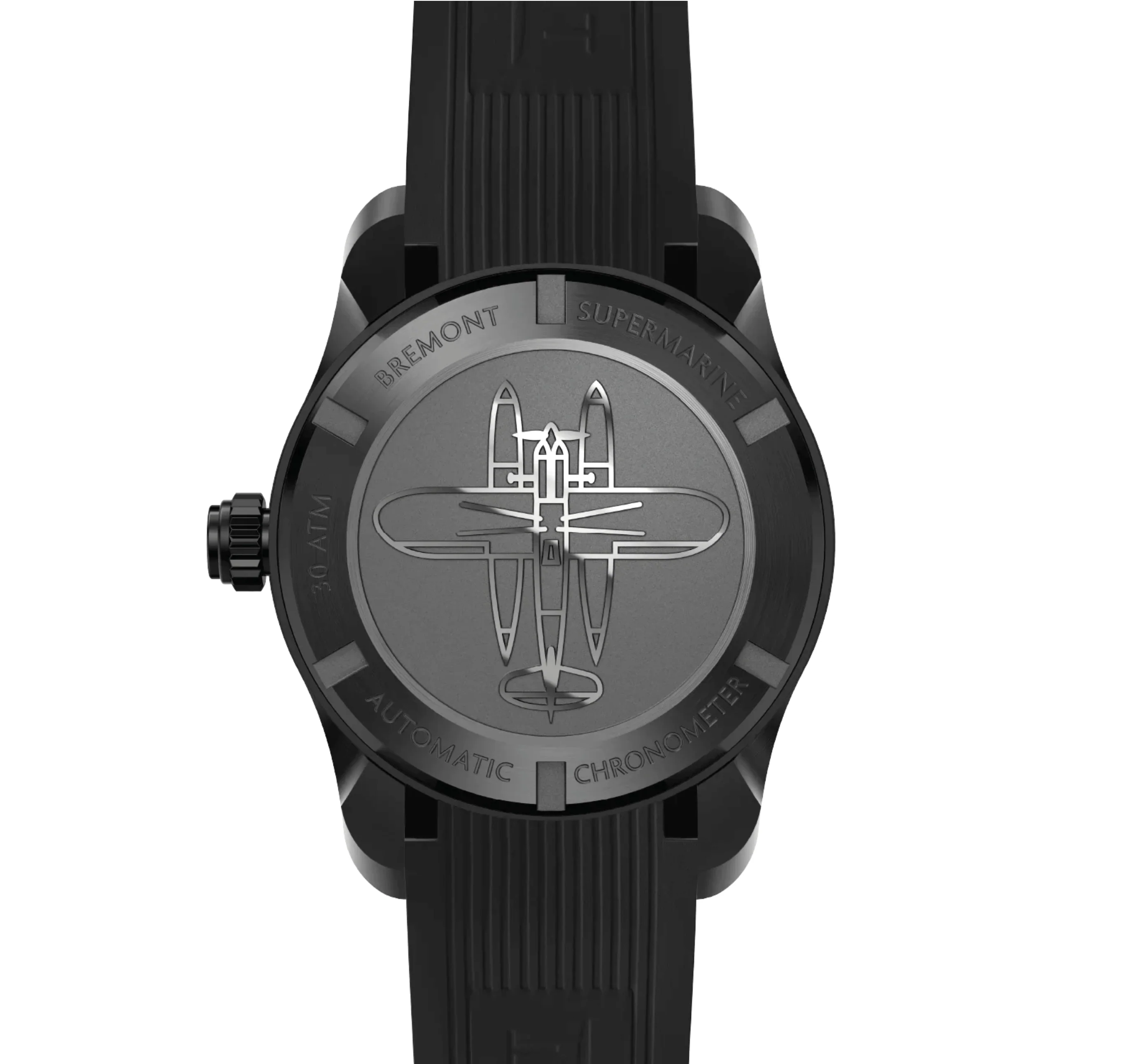 Bremont S302 JET GMT Watch S302-JET-R-S - Image 3