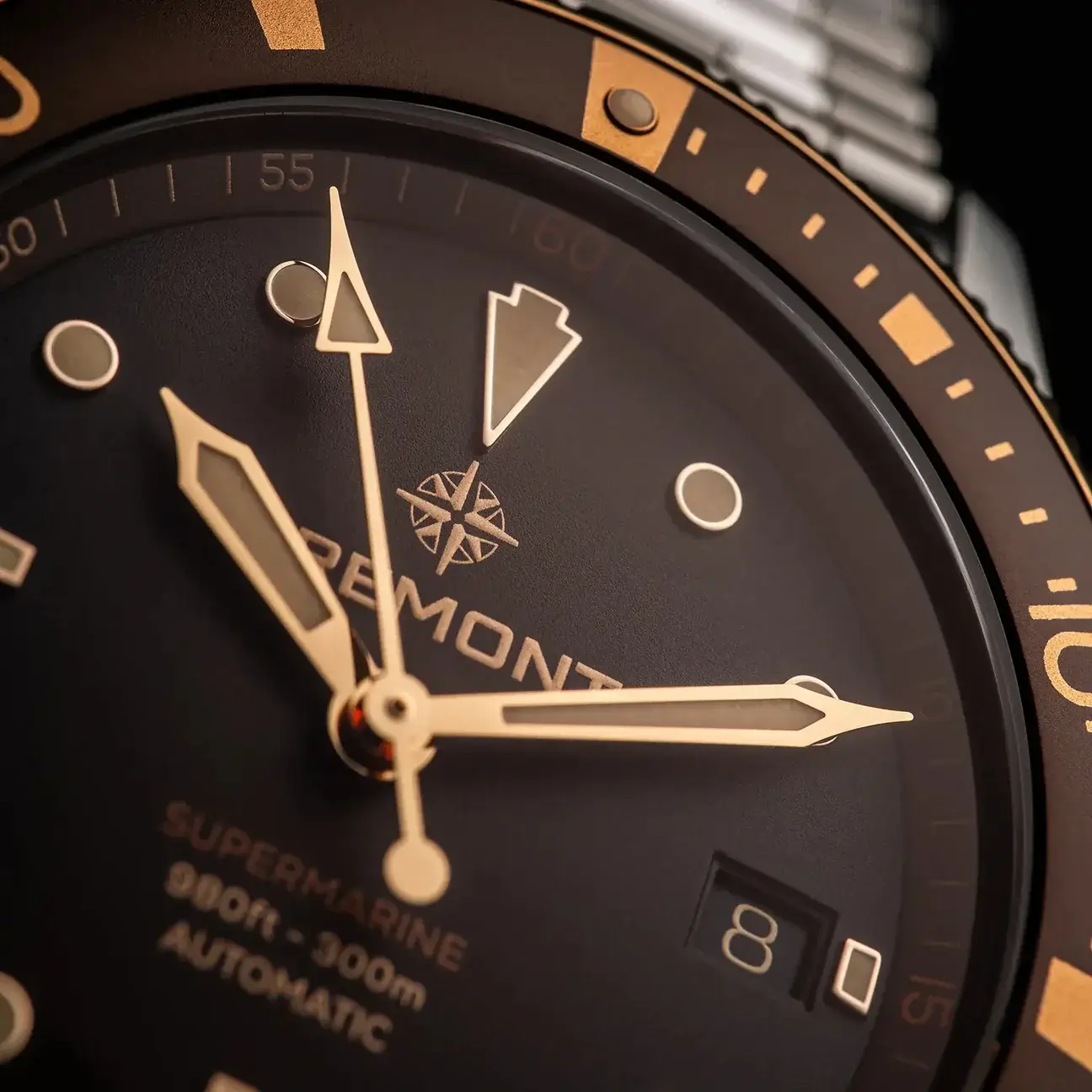 Bremont Supermarine 300M Date, Bi-Colour SM40-DT-BI-BR-L-B - Image 4