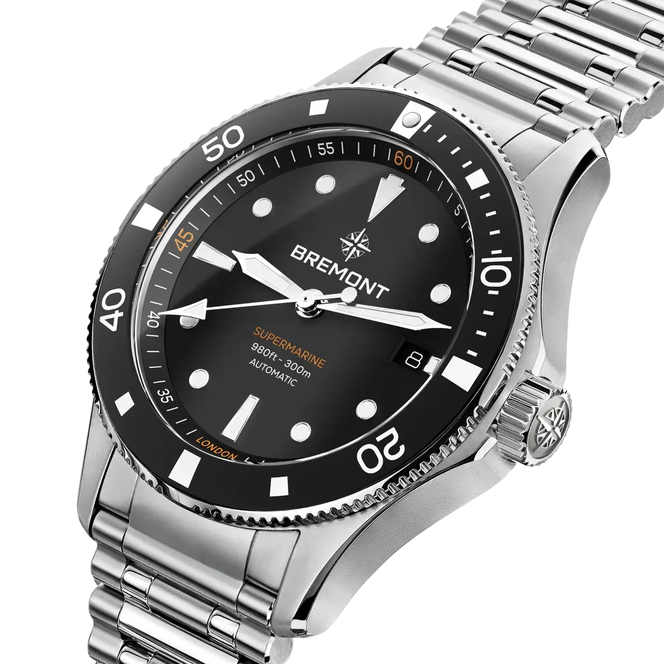 Bremont Supermarine 300M Date SM40-DT-SS-BK-B - Image 3