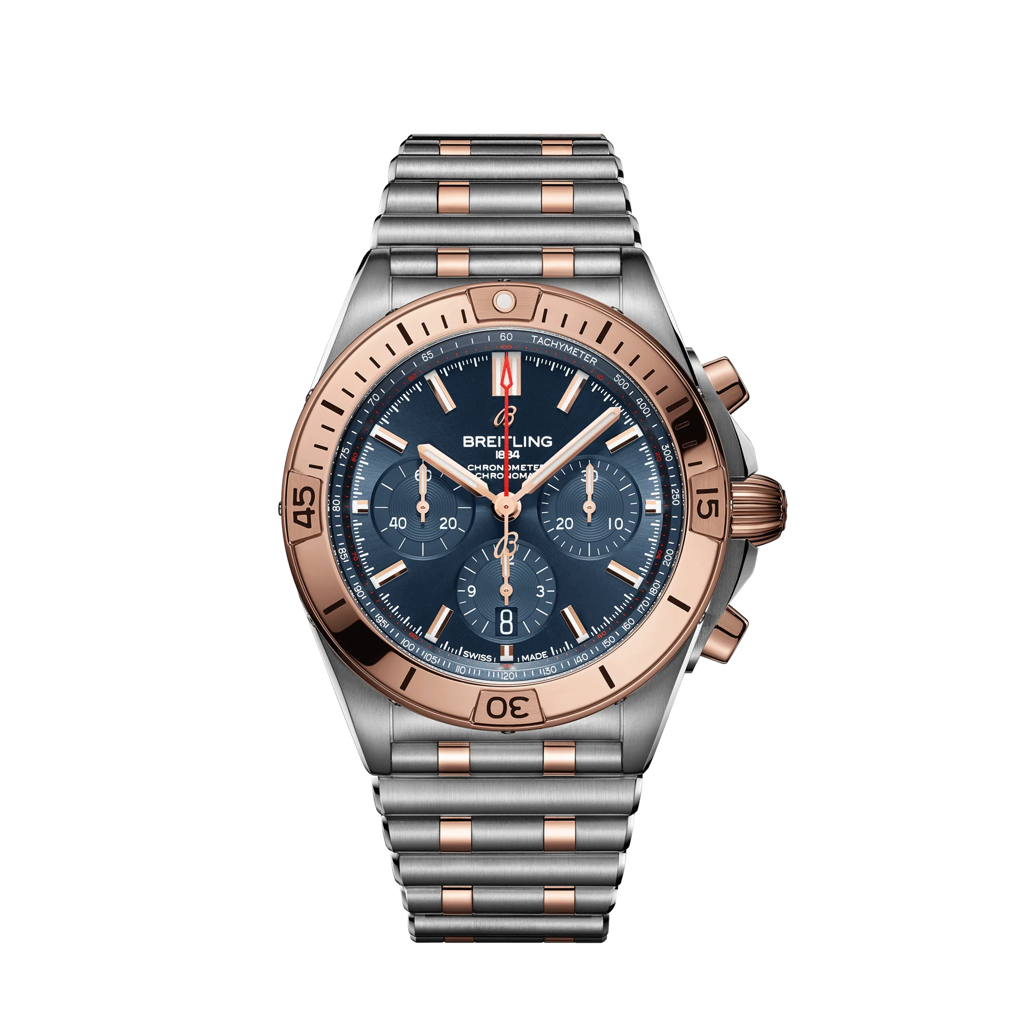Breitling Chronomat B01 Steel and Gold UB0134101C1U1