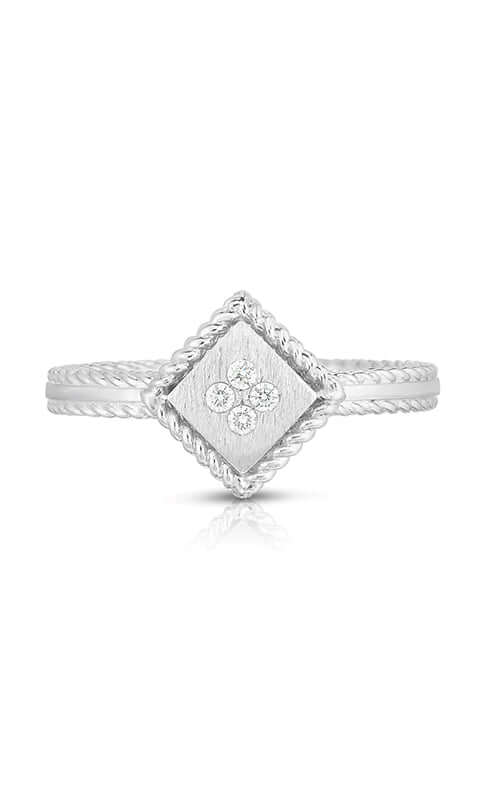 Roberto Coin 18K White Gold Palazzo Ducale Diamond Ring 7772886AW65X