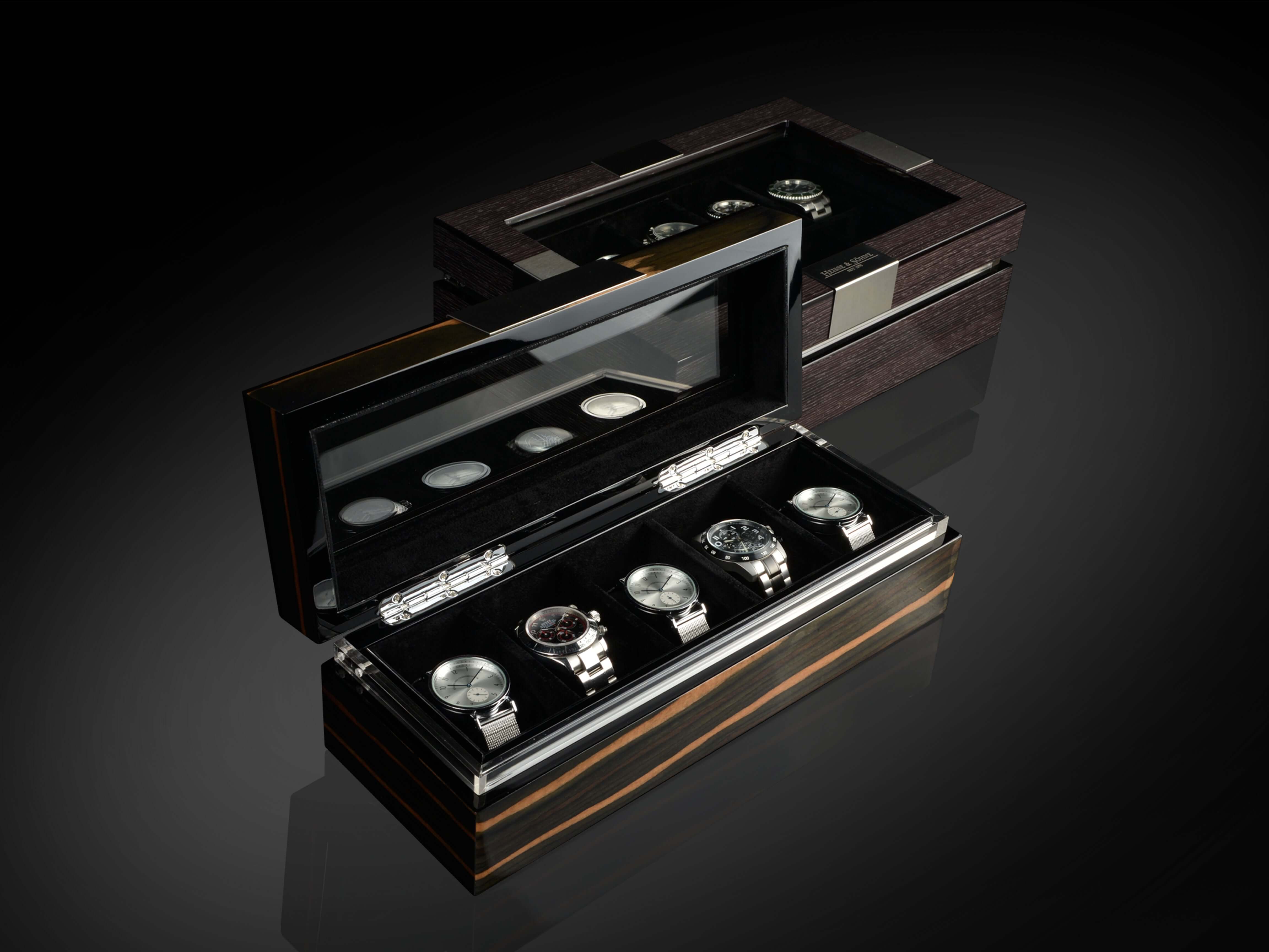 Executive 10 Watches Quercus & Black Box - Image 5