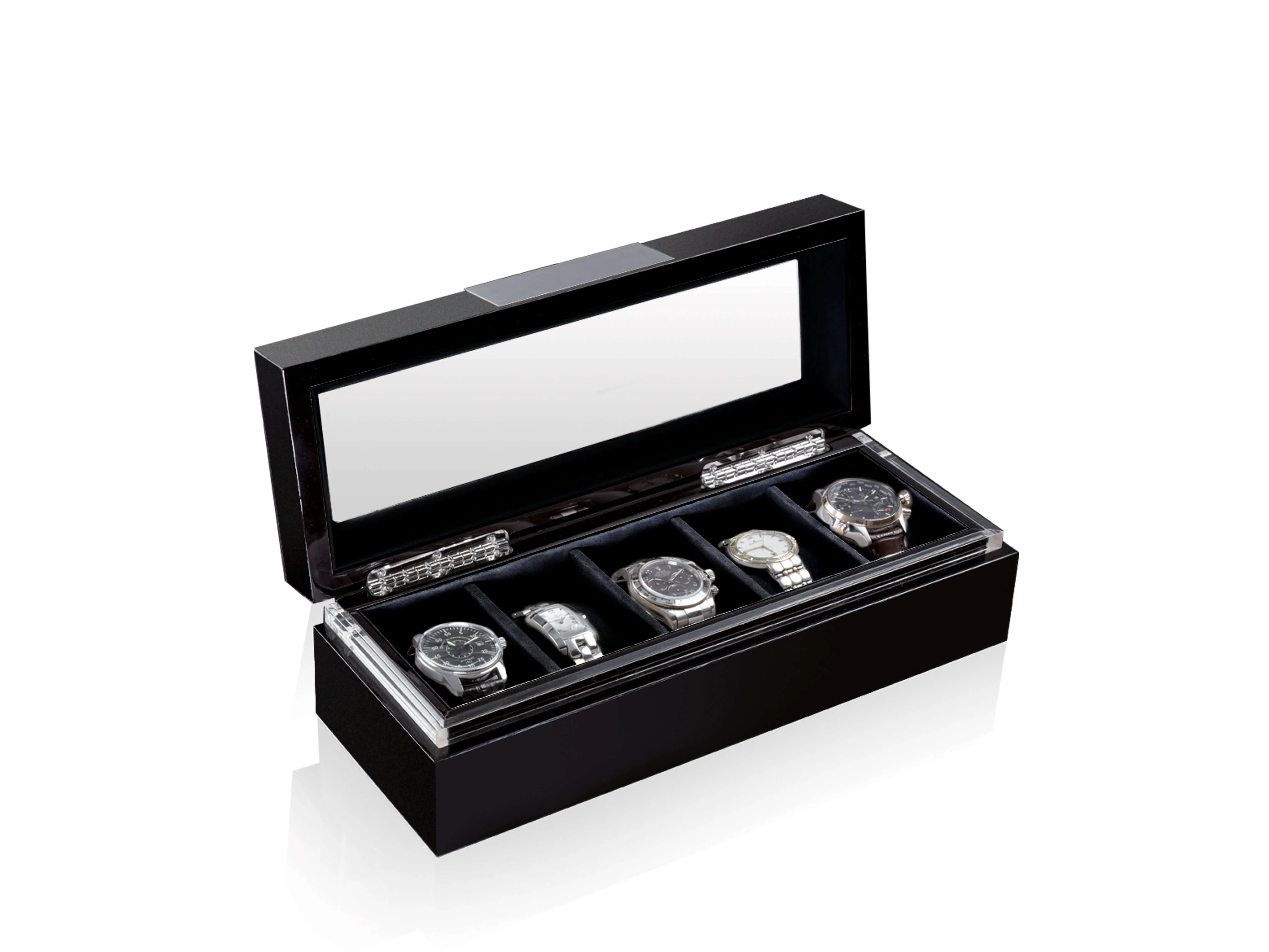 Executive 5 Watches Black Box
