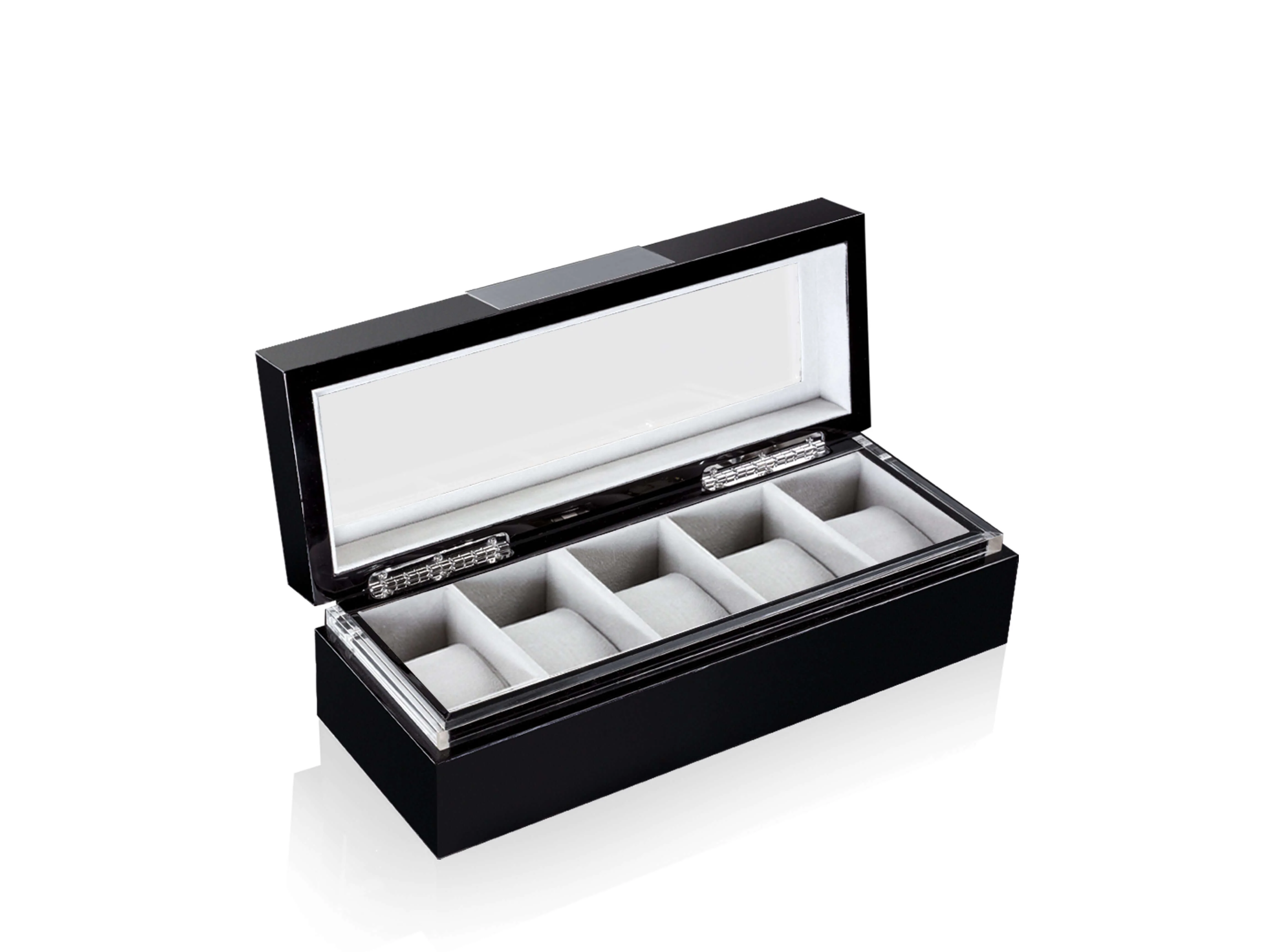 Executive 5 Watches Black & Gray Box - Image 3