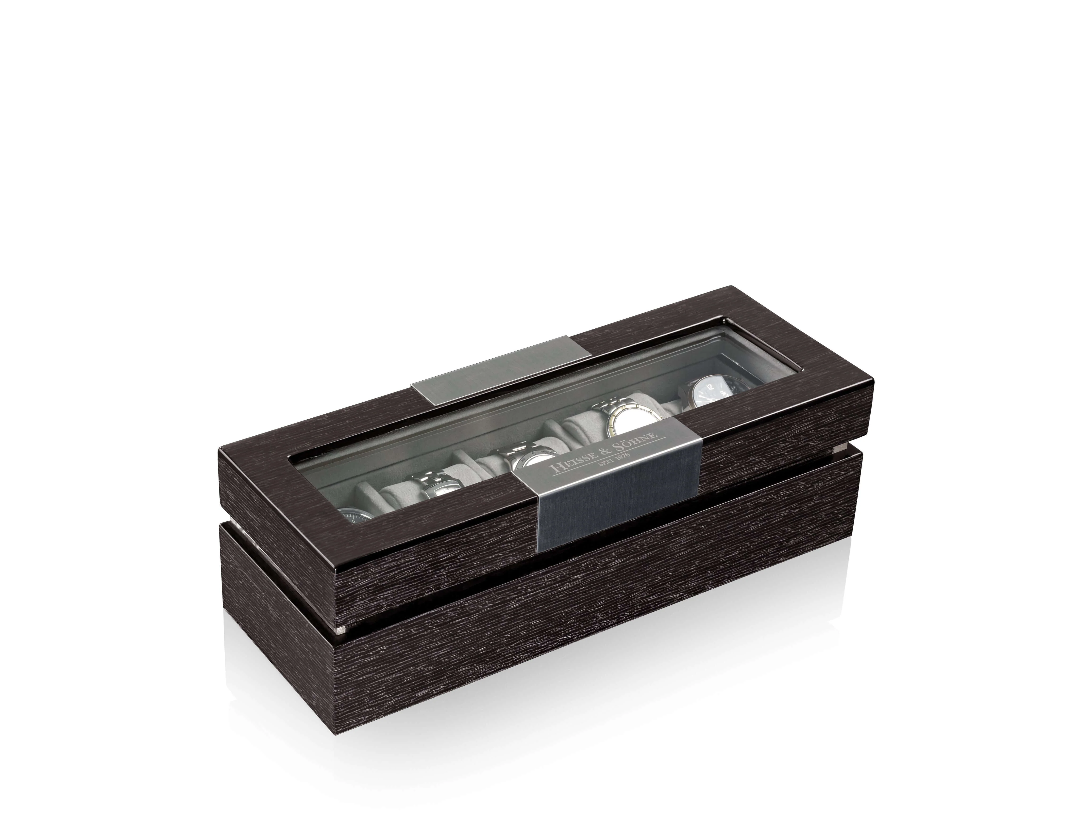 Executive 5 Watches Quercus & Gray Box - Image 2