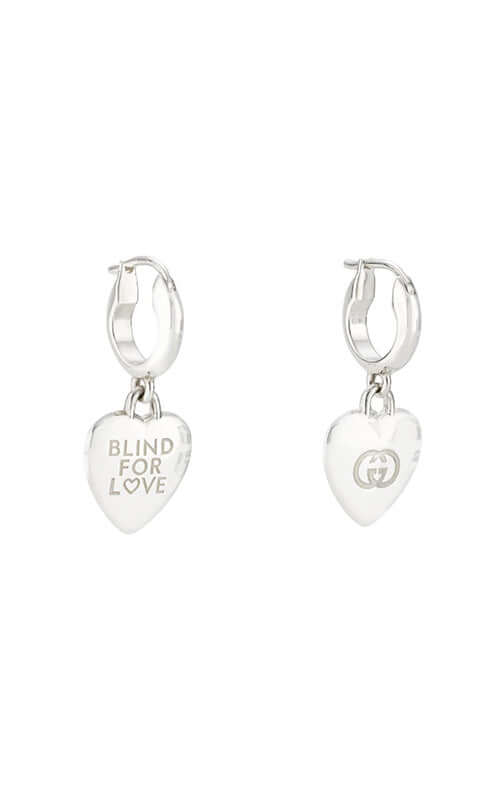 Gucci Blind For Love Hoop Earrings YBD85410600100U