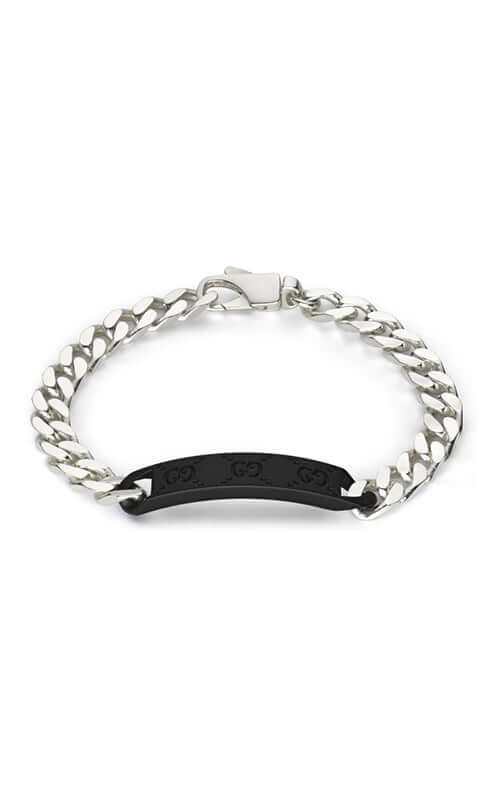 Gucci Chain Silver Bracelet with Tag YBA797167001