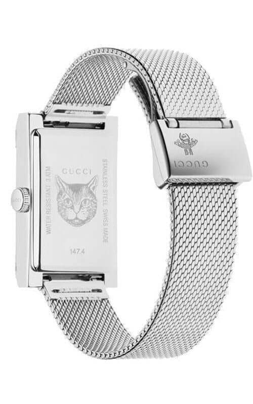 GUCCI G-Frame Steel Rectangular Watch YA147401 - Image 2