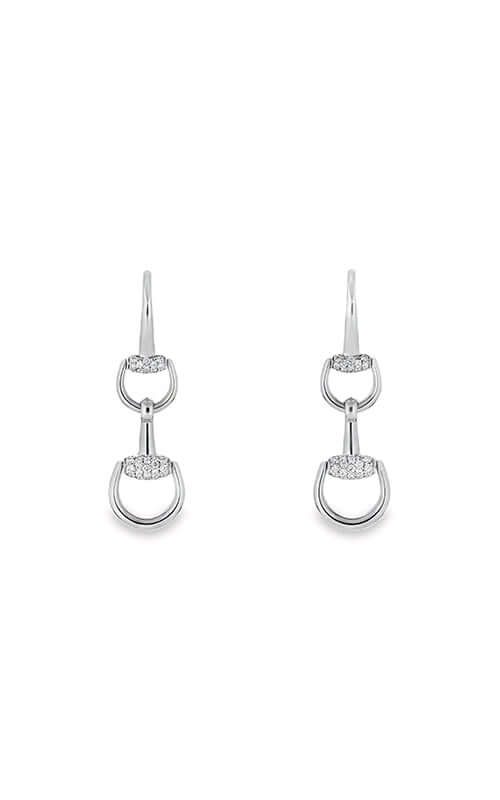 Gucci Horsebit 18Kt Diamond Earrings YBD83763300100U