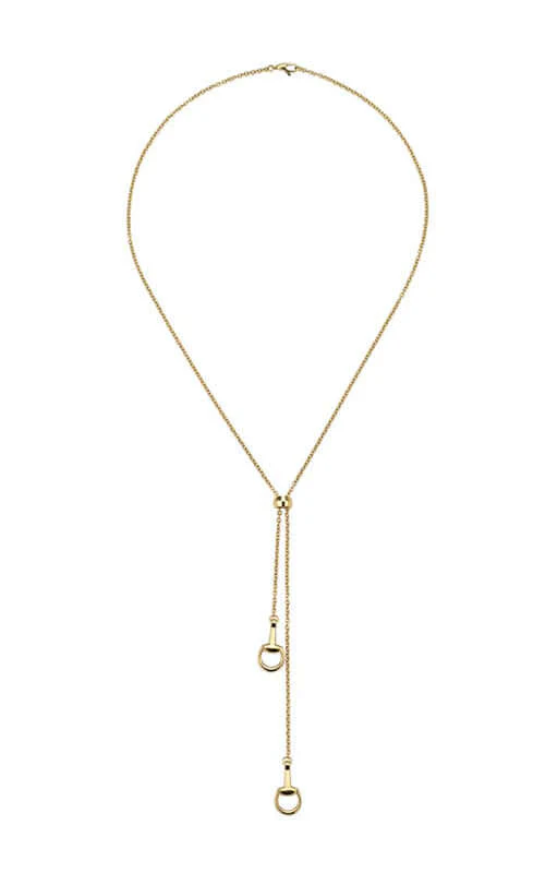 Gucci Horsebit Pendant Necklace YBB79585000100U