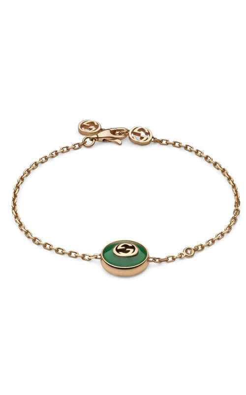 GUCCI Interlocking G Chain Bracelet YBA786556002