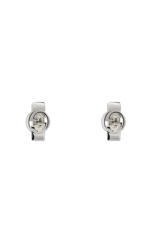 Gucci Interlocking G Wide Hoop Earrings YBD79634600100U