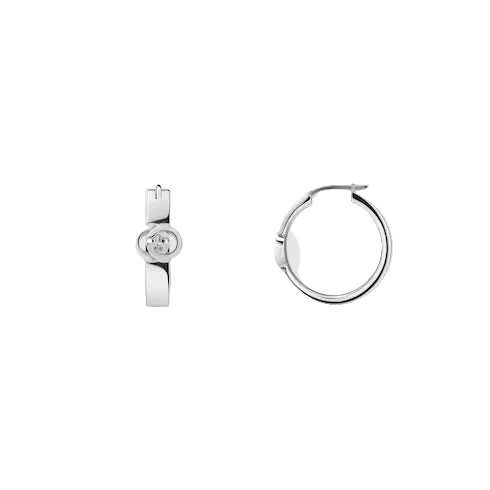 Gucci Interlocking hoop earrings YBD85420400100U