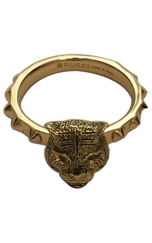 Gucci Le Marche Des Merveilles Feline Gold and Diamonds Ring (YBC503151001014) - Image 2