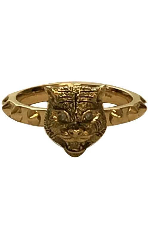 Gucci Le Marche Des Merveilles Feline Gold and Diamonds Ring (YBC503151001014) - Image 3