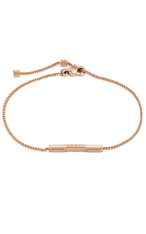 GUCCI Link to Love 18k Rose Gold Bracelet YBA662106002