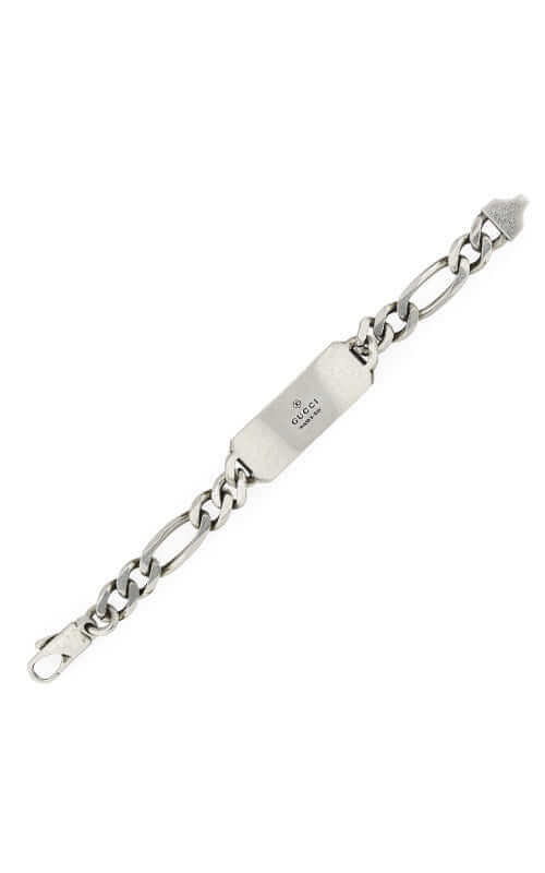 GUCCI Signature Silver Bracelet with Bee Motif YBA728264001 - Image 3