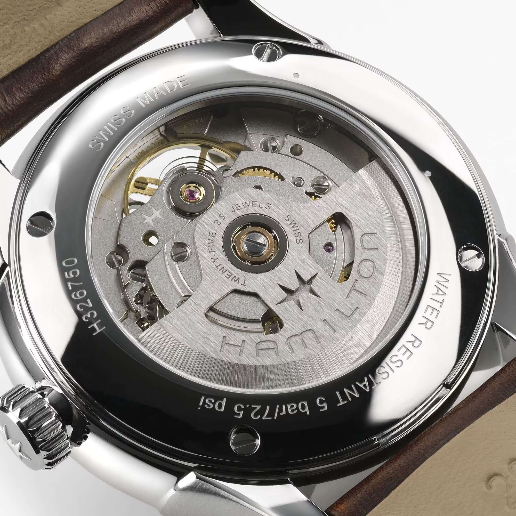 Hamilton Jazzmaster Open Heart Watch H32675501 - Image 5