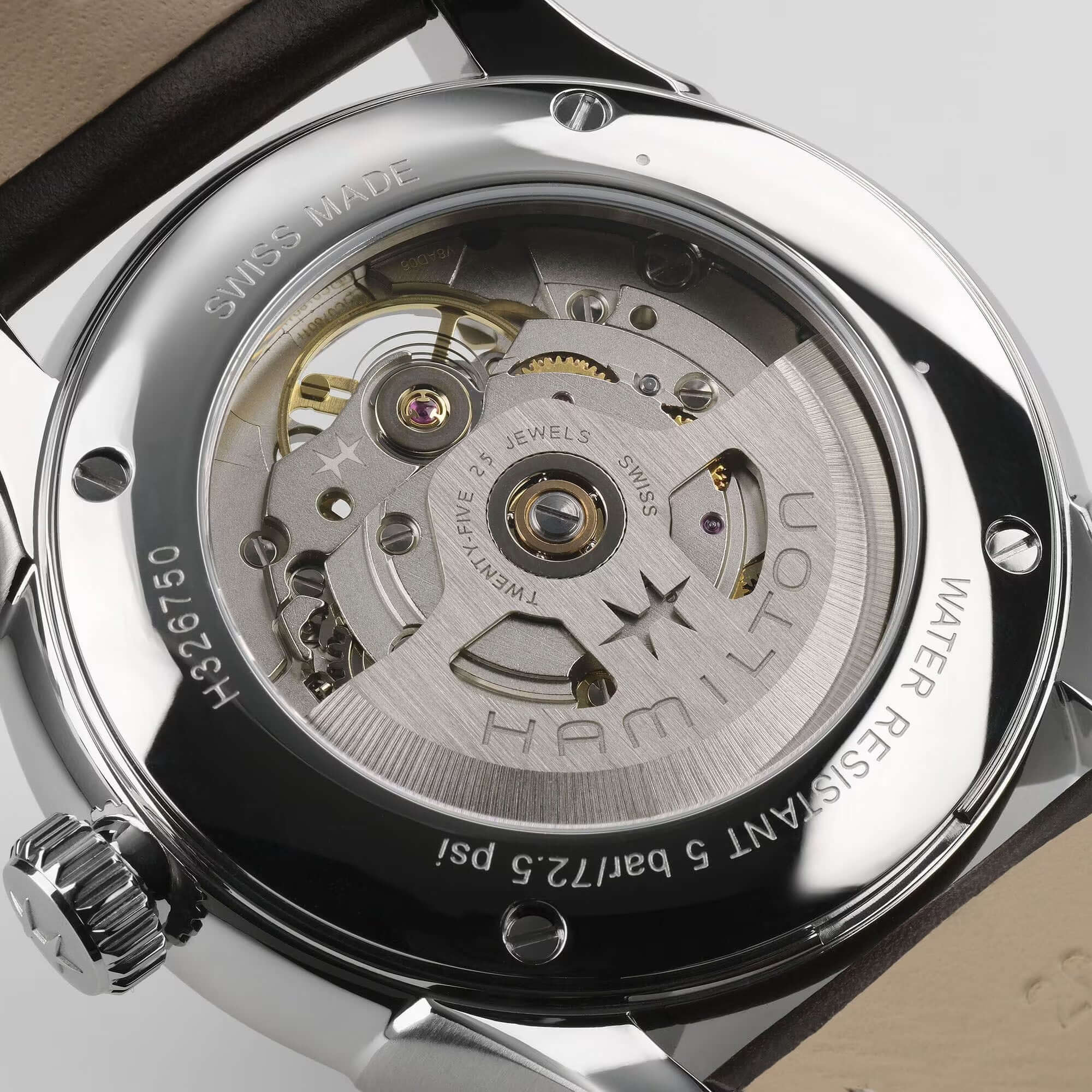 Hamilton Jazzmaster Open Heart Watch H32675551 - Image 4