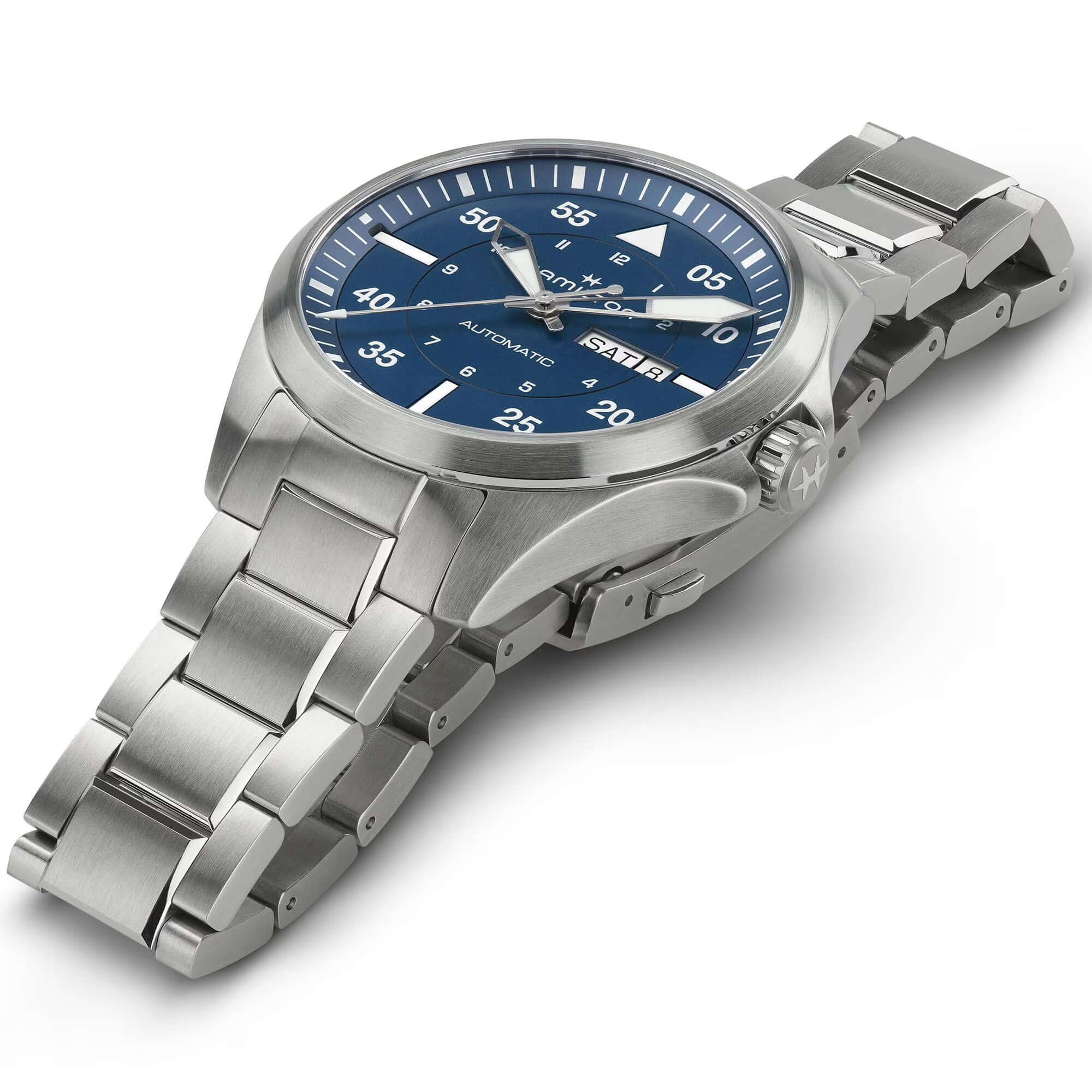 Hamilton Khaki Aviation Pilot Day Date H64635140 - Image 3