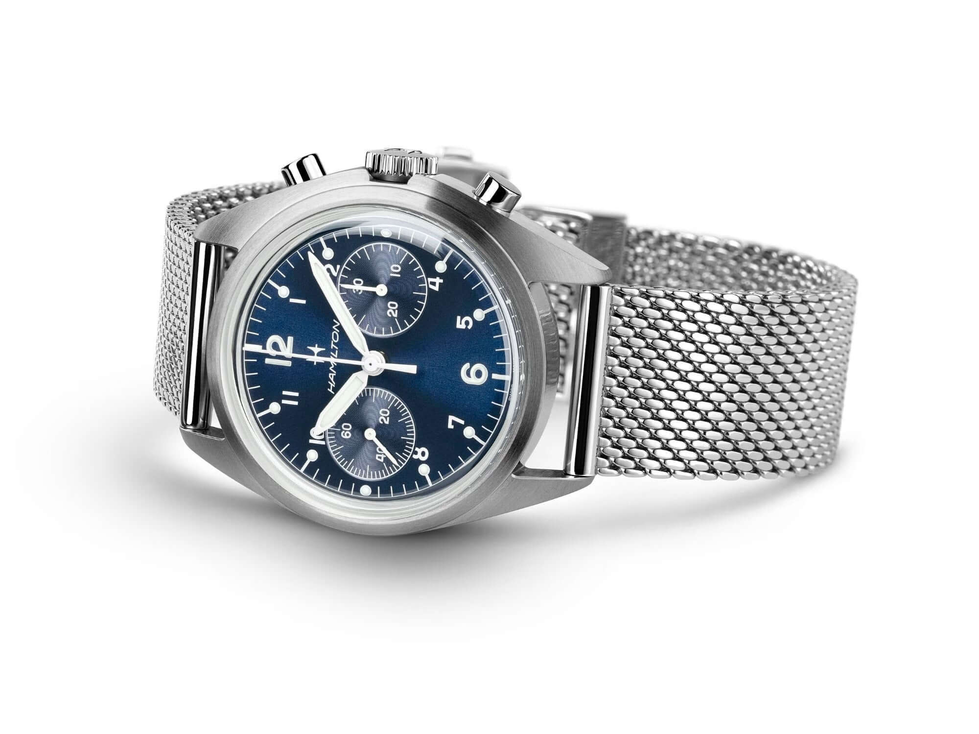 Hamilton Khaki Aviation Pilot Pioneer Chrono Mechanical Watch H76409140 - Image 3