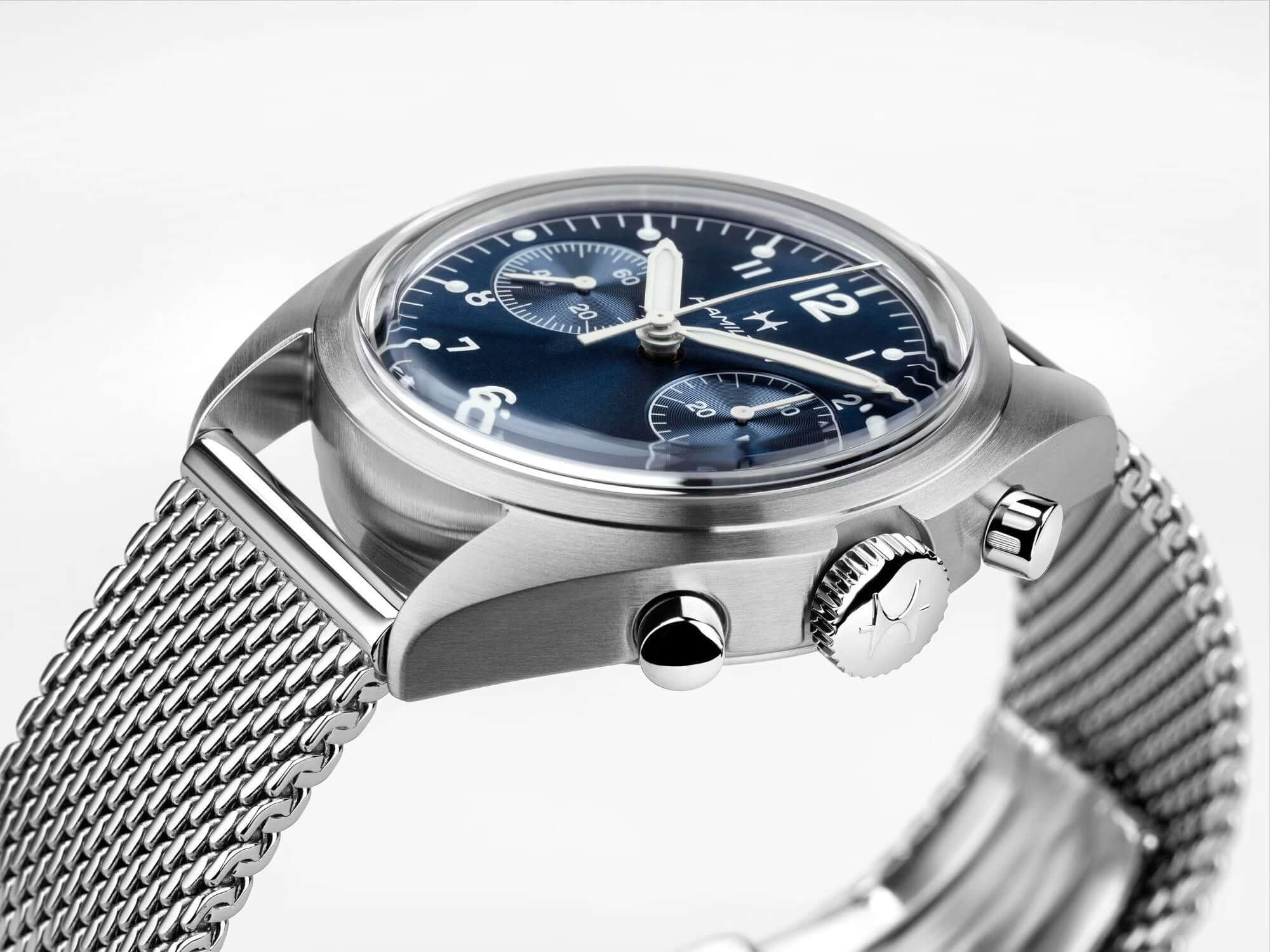 Hamilton Khaki Aviation Pilot Pioneer Chrono Mechanical Watch H76409140 - Image 4