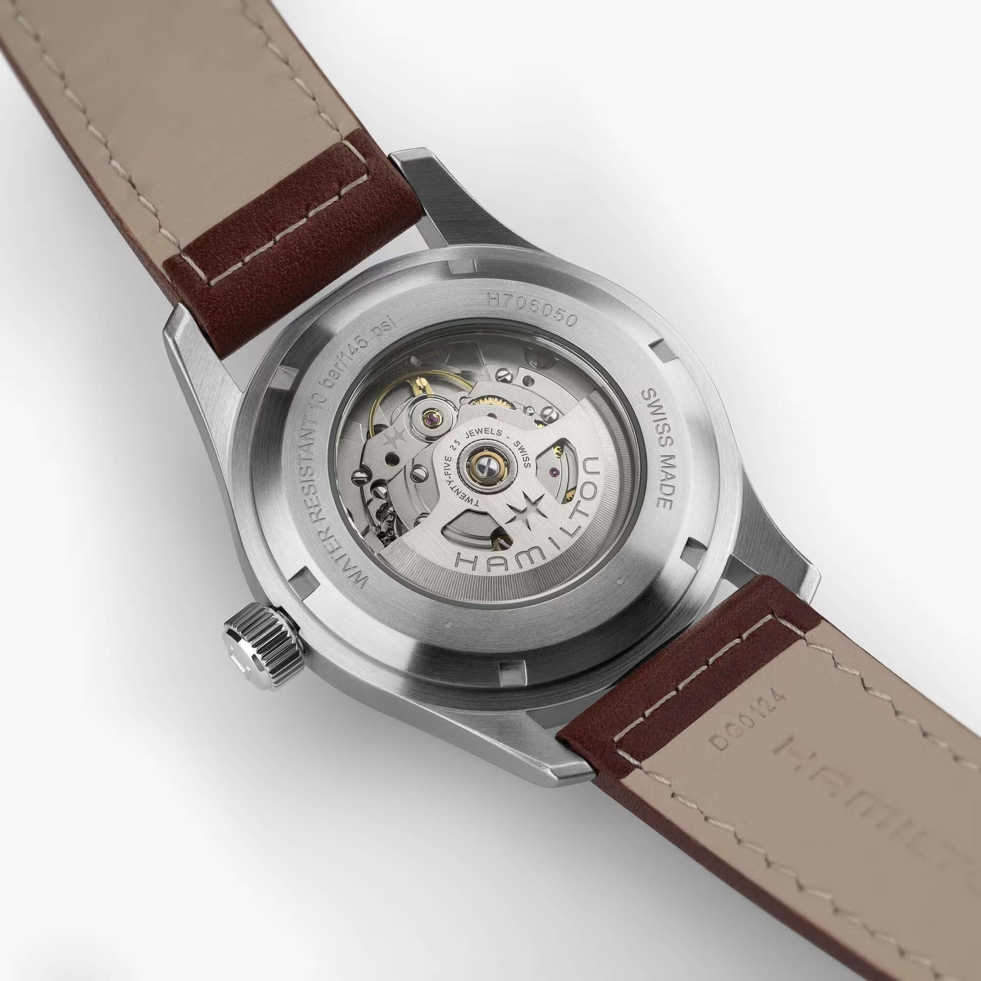 Hamilton Khaki Field 42mm Automatic Watch H70605540 - Image 6