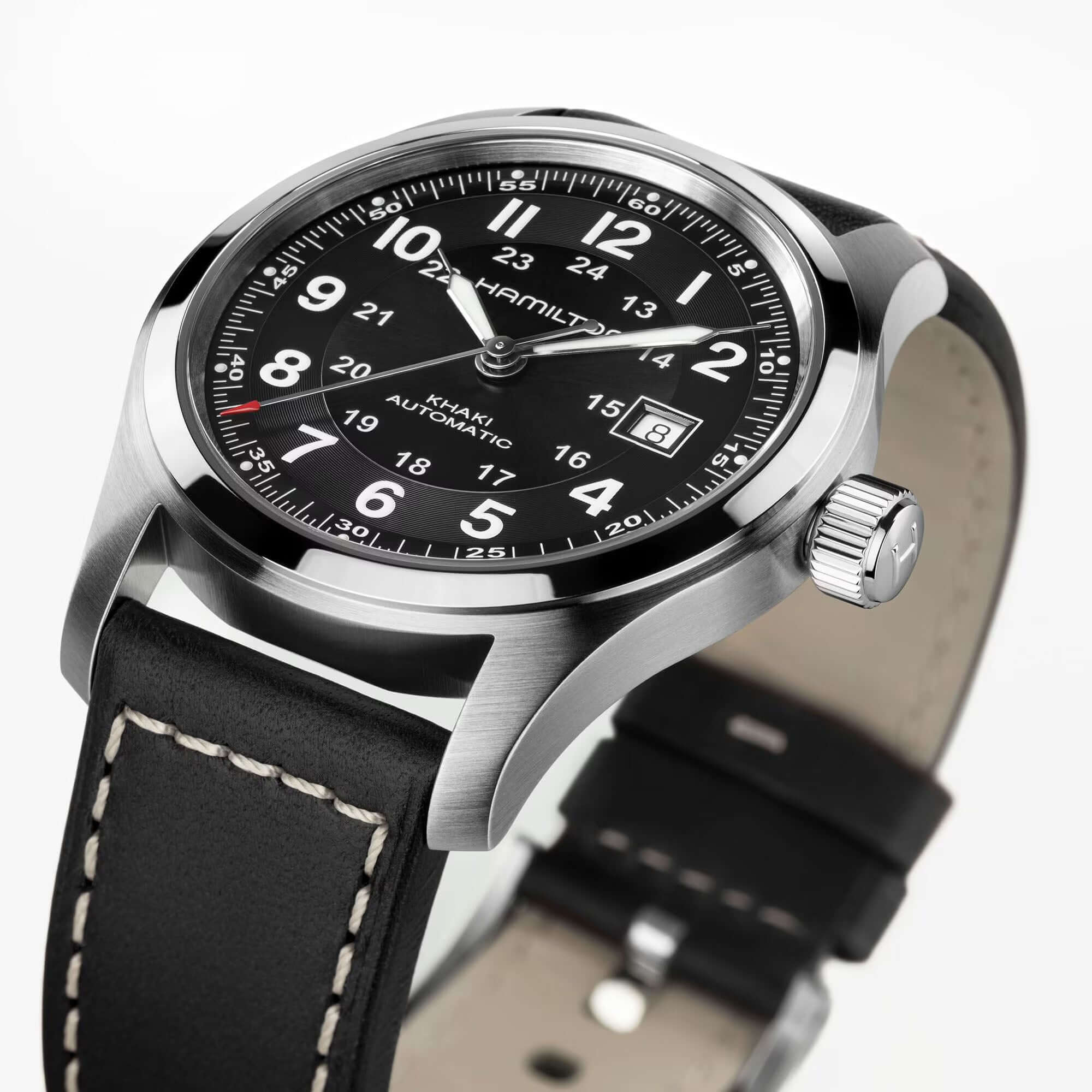 Hamilton Khaki Field Automatic 42mm Watch H70605733 - Image 2