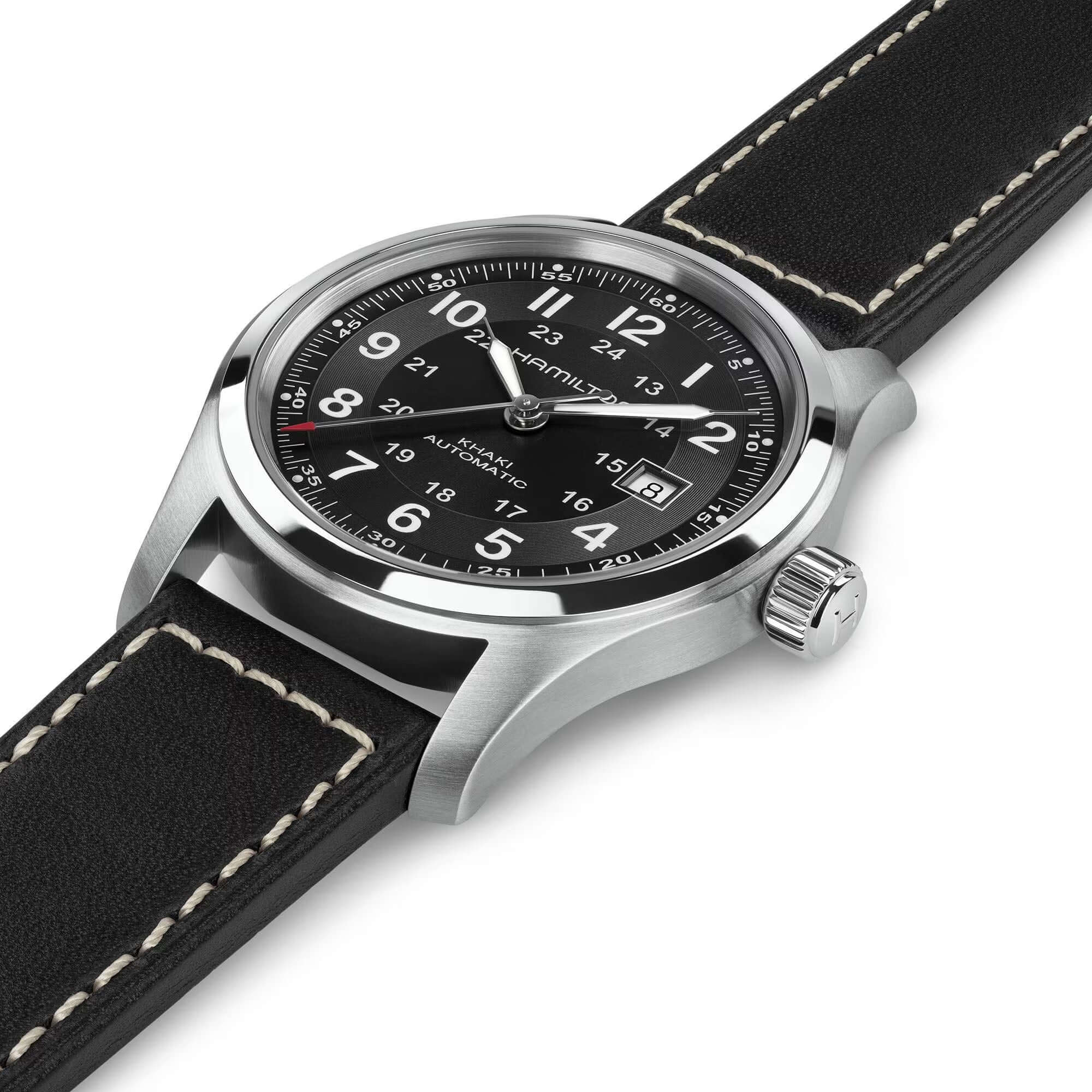 Hamilton Khaki Field Automatic 42mm Watch H70605733 - Image 3