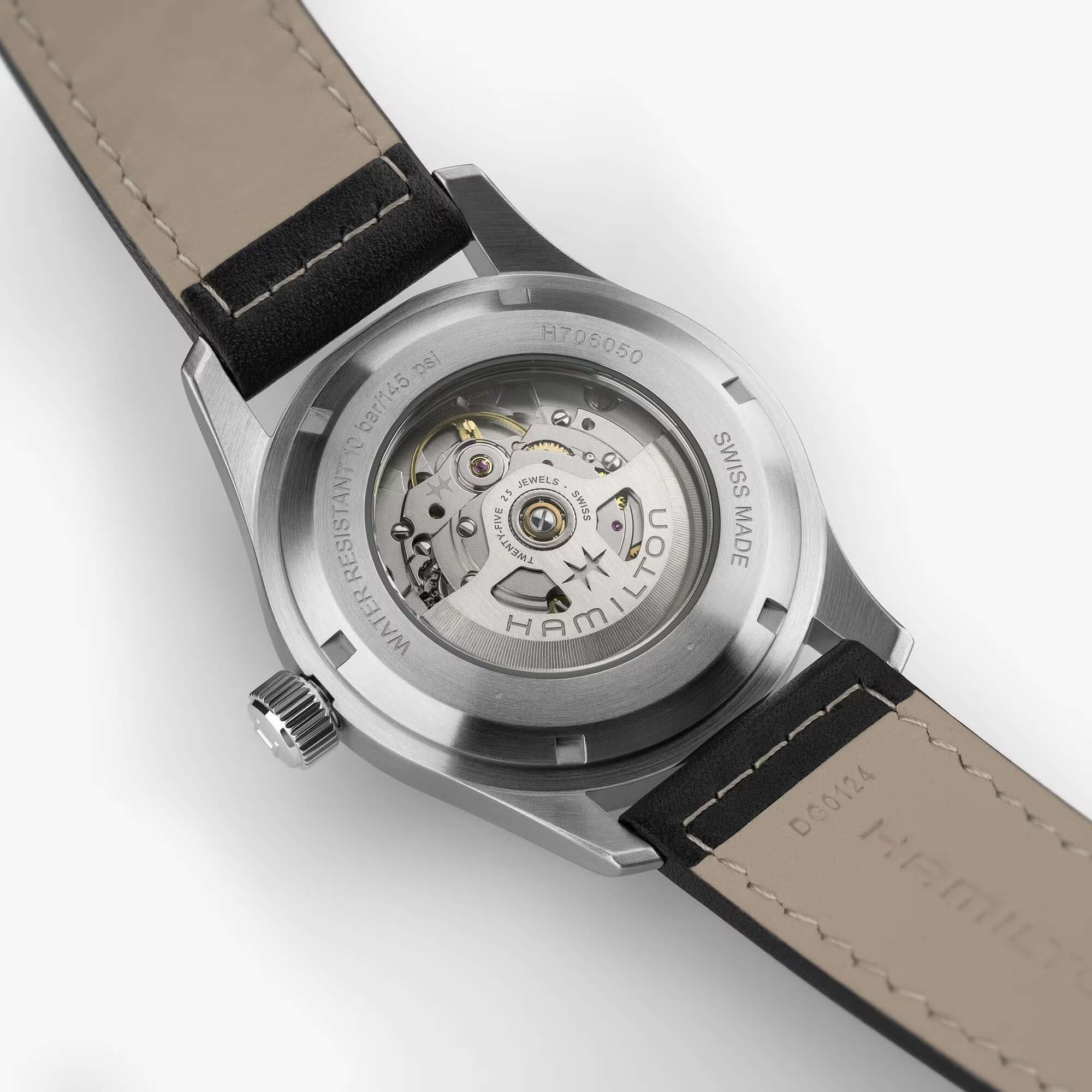 Hamilton Khaki Field Automatic 42mm Watch H70605733 - Image 5