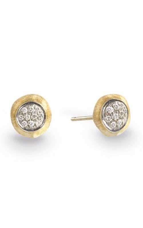 Marco Bicego Delicati Earrings Yellow Gold and Diamonds (OB1377-B)