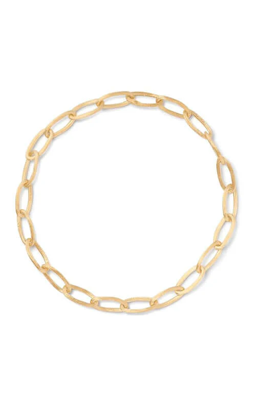 Marco Bicego Jaipur Elongated Link Yellow Gold Necklace CB2666-Y